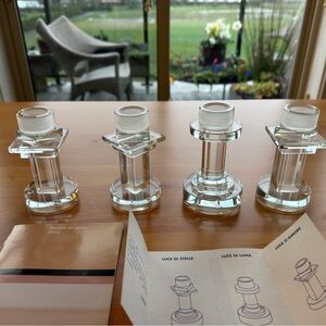 Post modern, Sottsass designed candle holders $100 each holder.